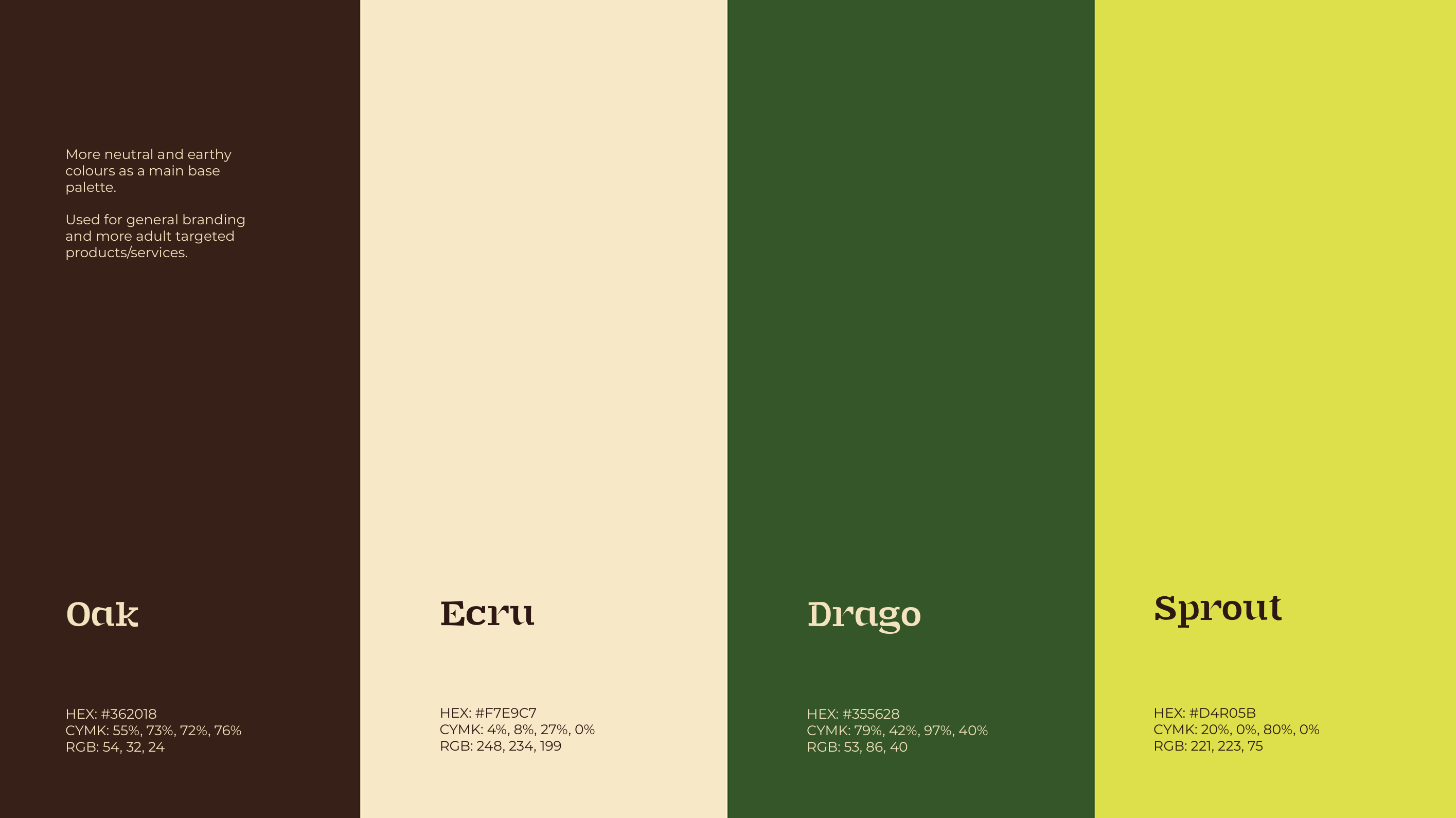 Colour palette